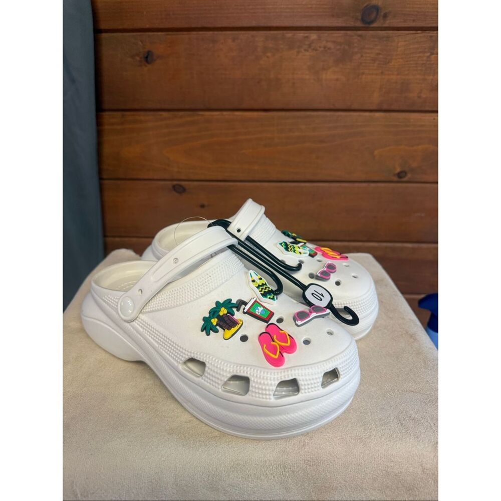 No Brand Womans Clogs/Slides white  Sz 10 NWOT